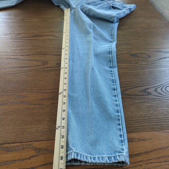 Vintage Levi's 512 Light Wash Jeans Womens 11 JR. Slim Fit Straight Leg 80s 90s - Picture 15 of 16
